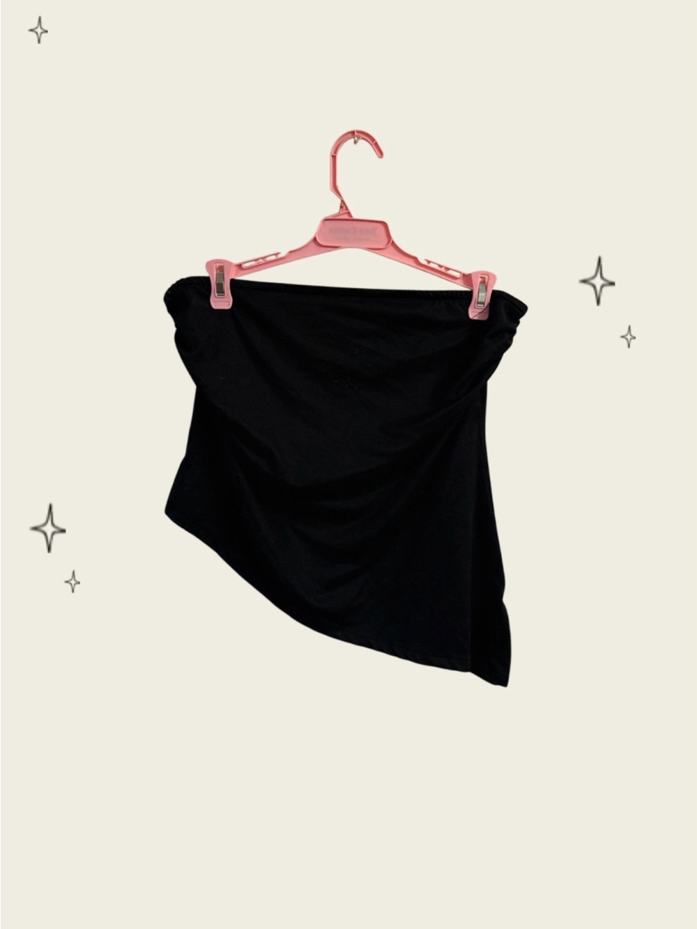 Ardene Black One-Shoulder Tank Top